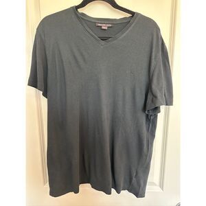 Michael Kors Black Logo VNeck Undershirt TShirt Men's Sz Large